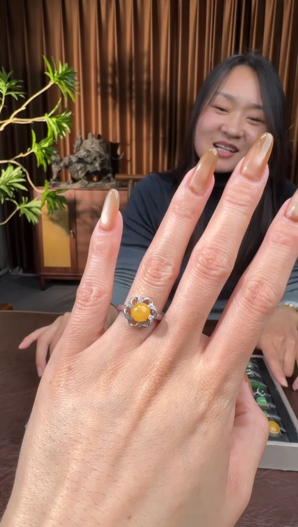 蜜蜡颈饰未镶嵌21李玲12.17多样性拍一发一