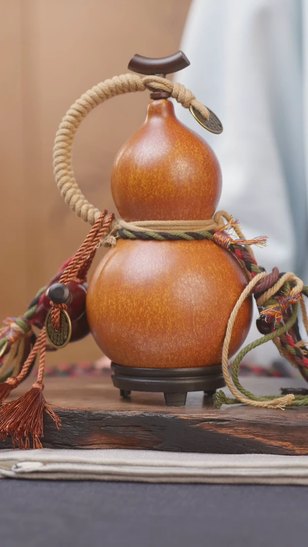 714号链接精品大漆葫芦现货现发[一物一拍]