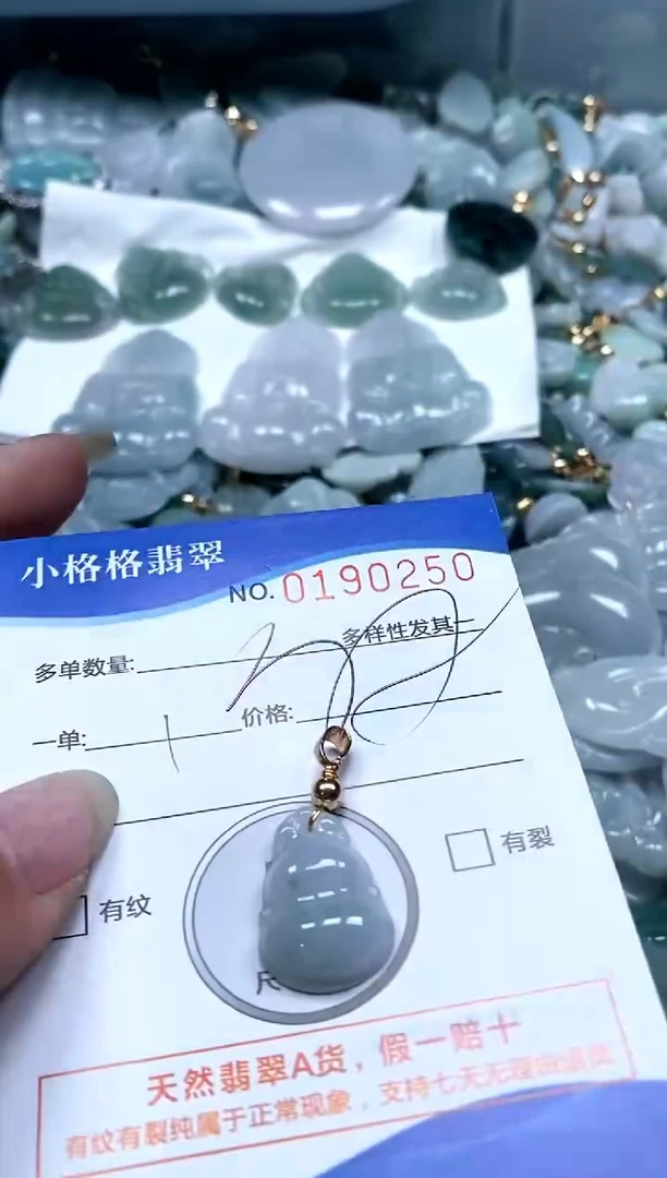 【闪购商品】翡翠颈饰未镶嵌闪购商品0190252