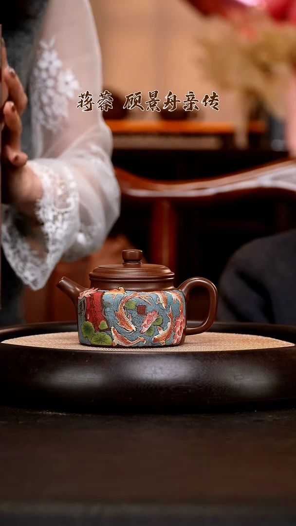 茶壶紫砂DXY63   德钟  紫泥  210c'c