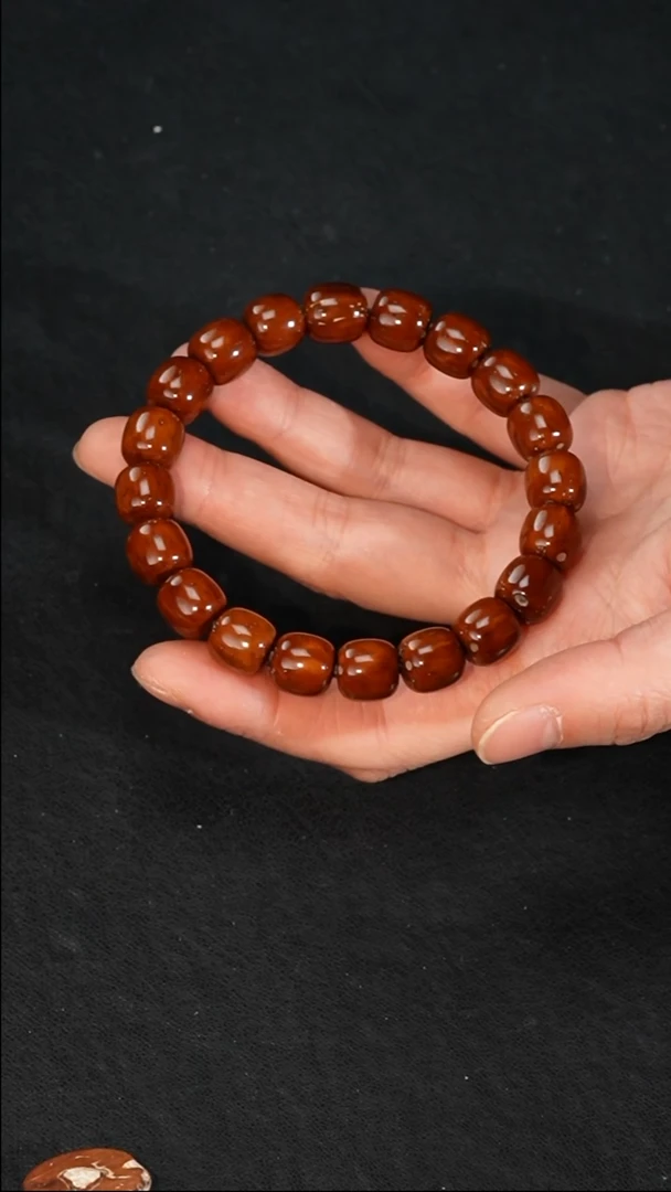 手串紫金鼠高货红皮精工老型单圈