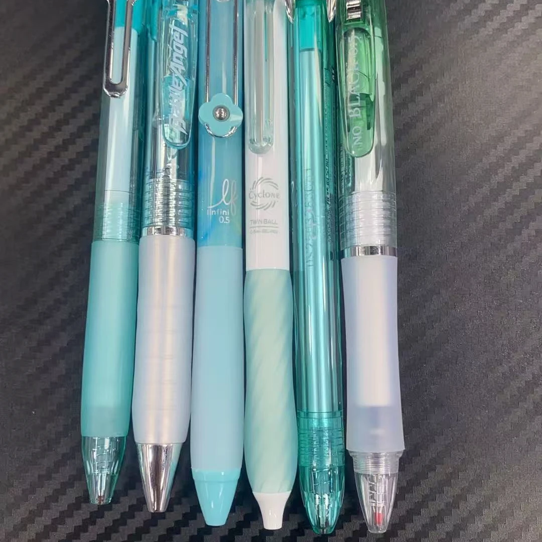 发绿透杆组合，到手6支黑墨。掉封蜡不售后