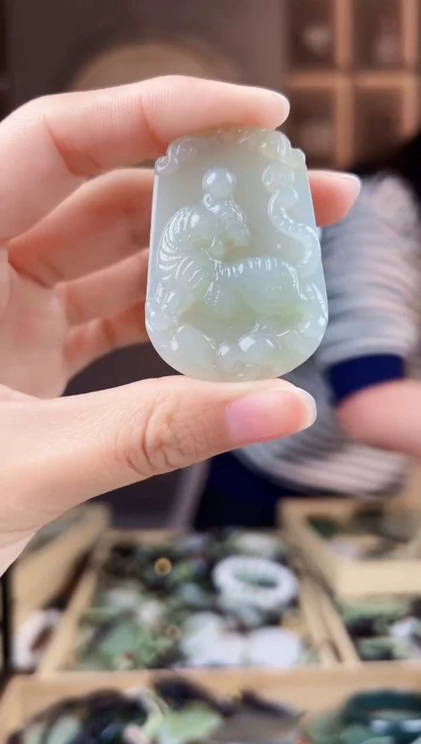 颈饰未镶嵌和田玉拍一发一，多样性发货