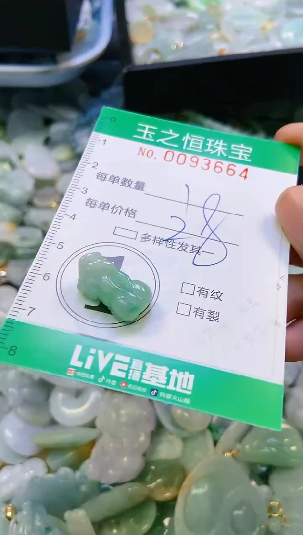 翡翠未镶嵌颈饰闪购0093664