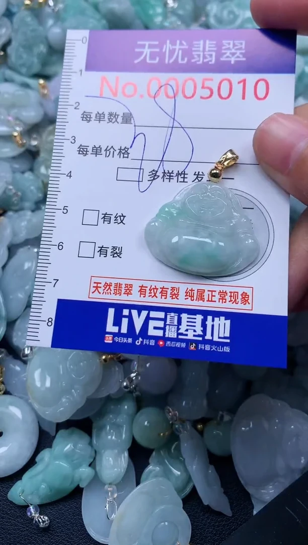 颈饰未镶嵌翡翠5010