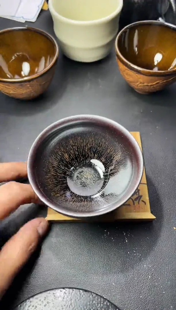 茶盏184叶紫建盏
