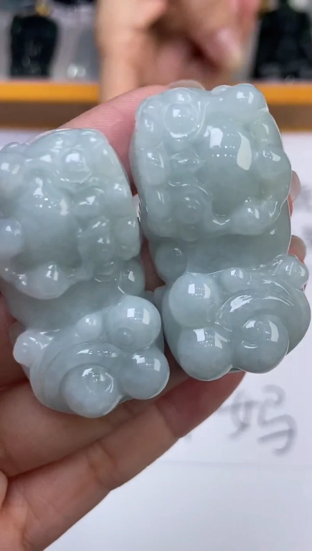 翡翠挂件未镶嵌313261/貔貅/多样性发一件