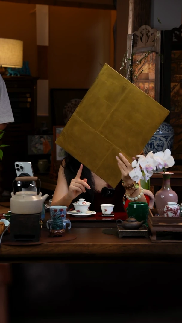 大漆茶盘大号  景德镇陶瓷福利款