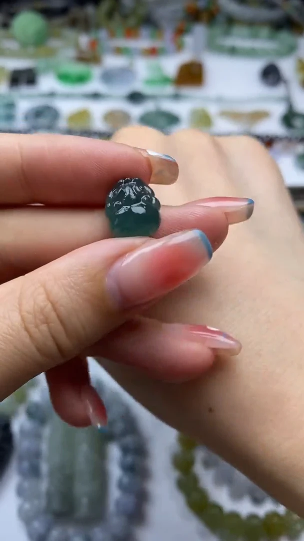 未镶嵌定制翡翠毛货定制不退不换