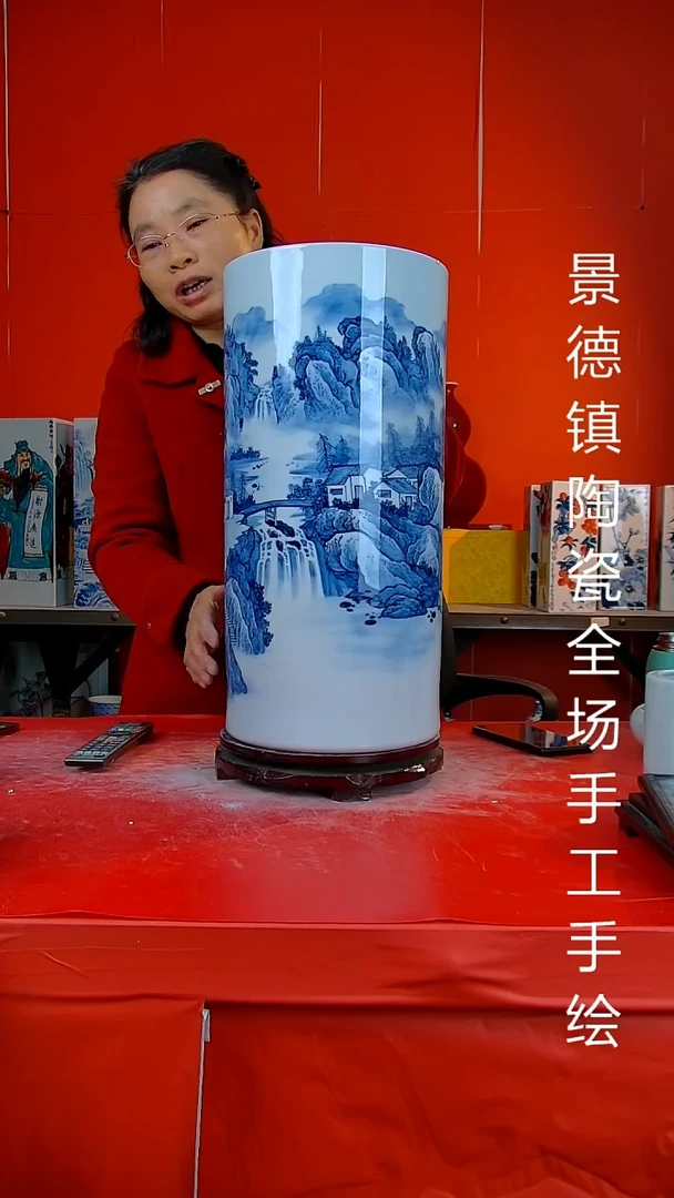 摆件陶瓷景德镇陶瓷 全场手工手绘