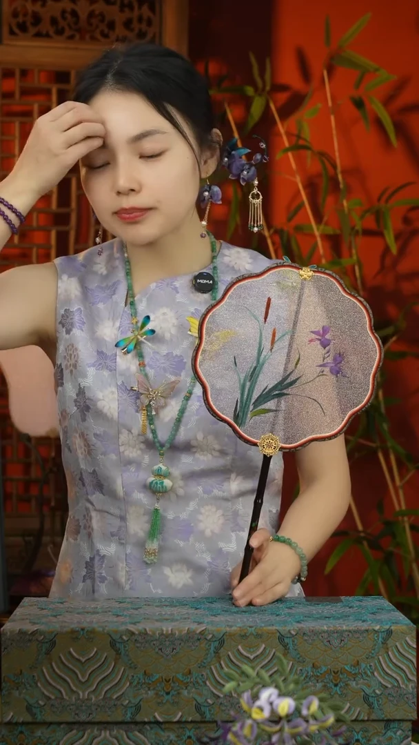 刺绣纯手工非遗国风饰品