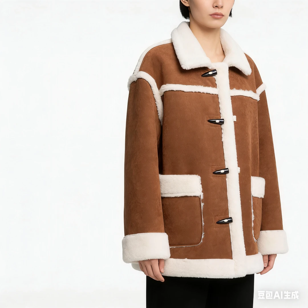 【一衣两穿】冬季时尚气质加厚保暖正反两面穿外套-CCW07