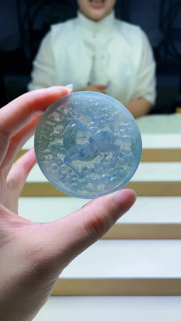 定制翡翠未镶嵌毛货07310271多样性发其一