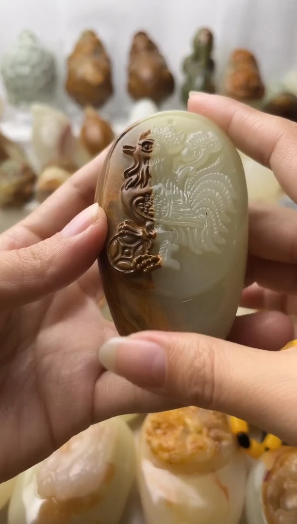石材方解石棉纹正常不退换鸡