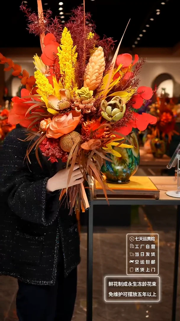 【闪购商品】琉璃非遗原创手作艺术摆件花瓶