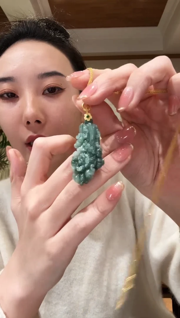 【闪购商品】翡翠颈饰未镶嵌国风