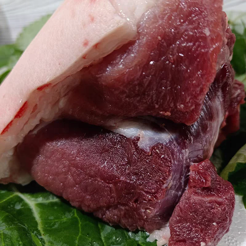 （顺丰冷链包邮）  农户自养 吃粮食蔬菜高山熟食土猪肉   一物一拍