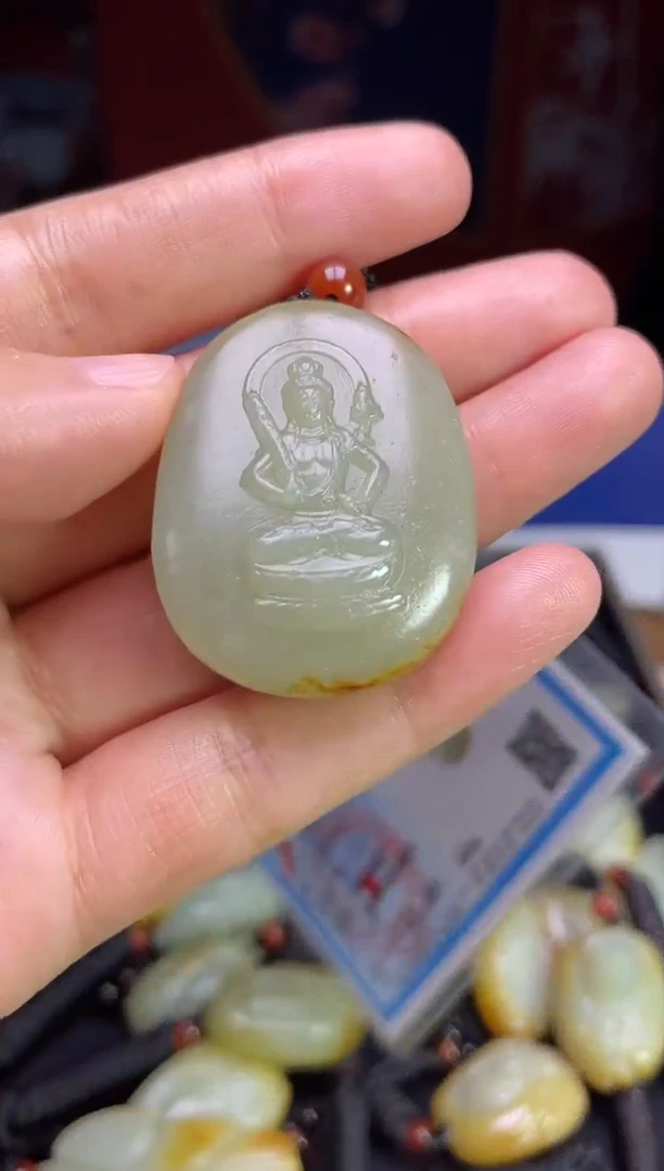颈饰未镶嵌和田玉13