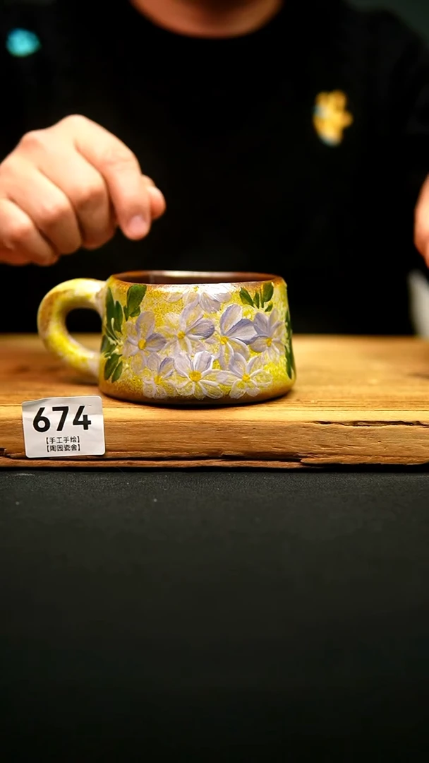 @@陶园瓷舍@@纯手工手绘@高温釉下彩