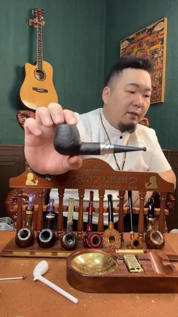 石楠木木雕款意大利进口石楠木烟斗