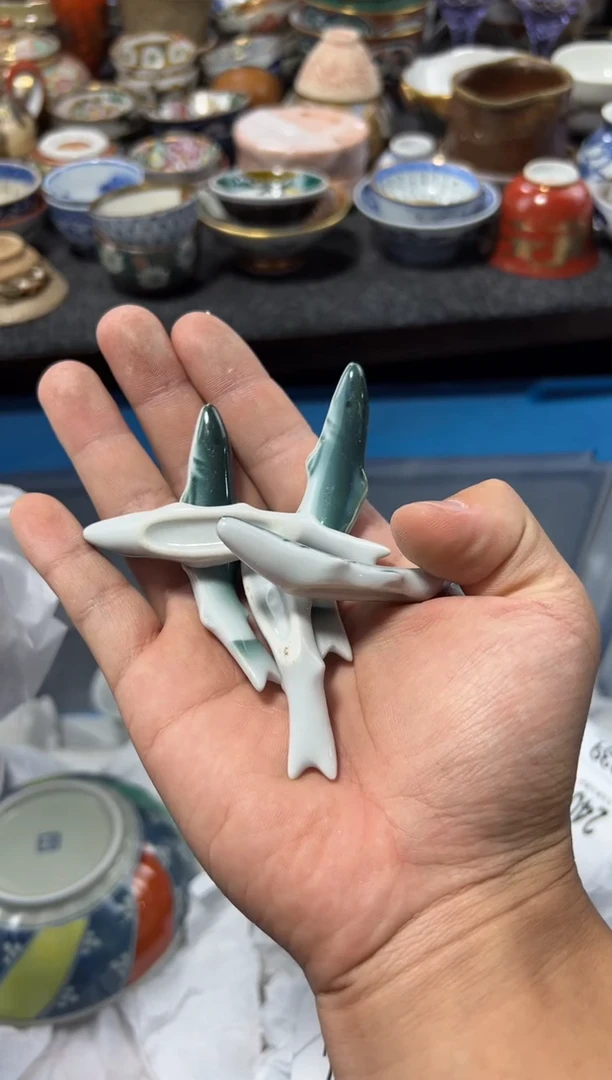 瓷片美**月夏目海外回流瓷器中古品。