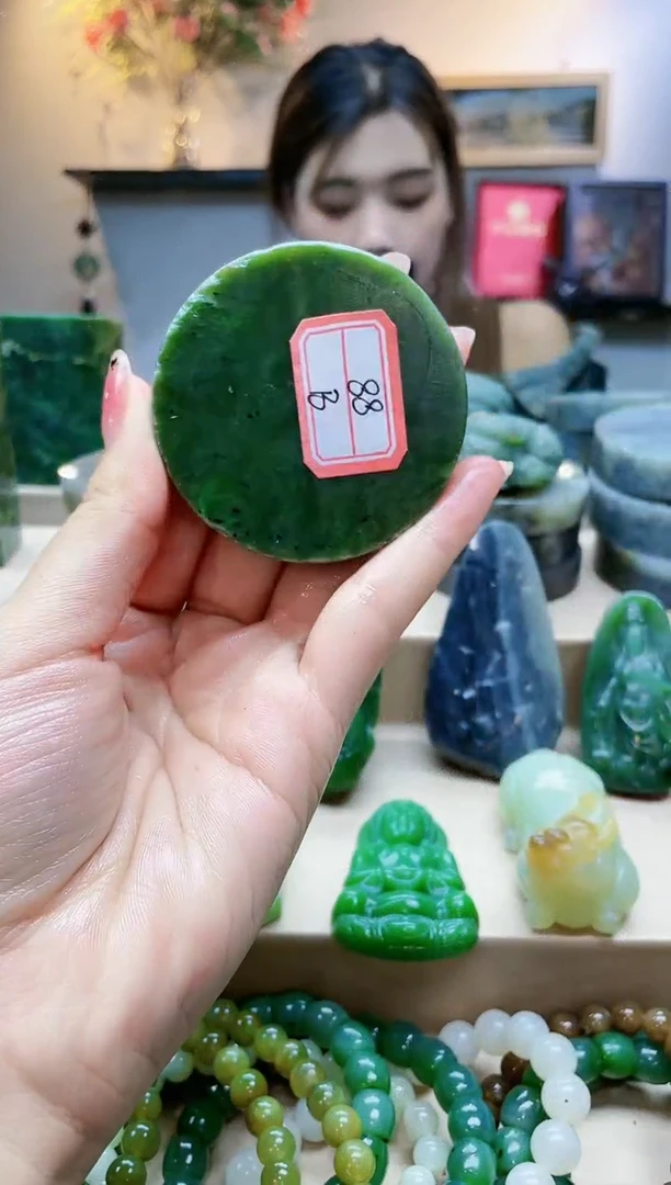 和田玉未镶嵌挂件1