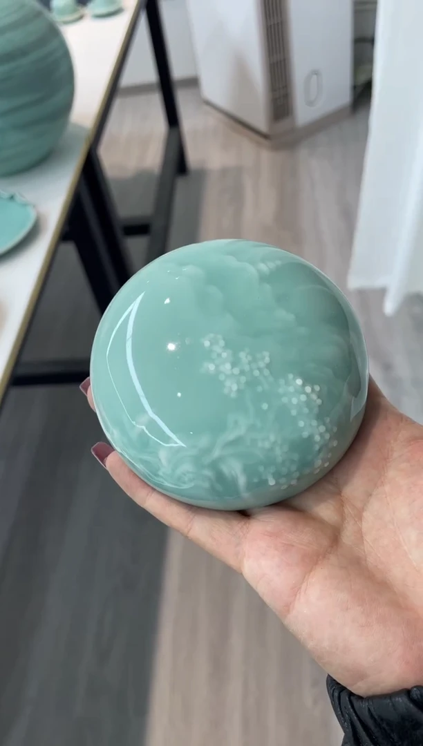 瓷纯手工  慧仙青瓷 龙泉青瓷大促