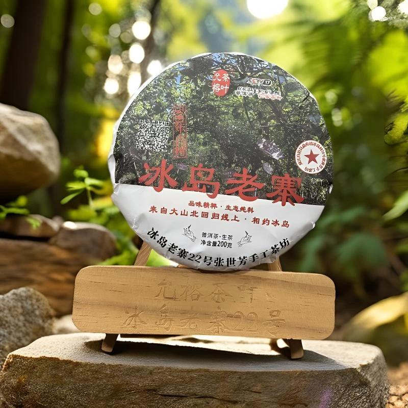 冰岛老寨2025年头春500年古树稀缺款  200克饼茶 普洱生茶