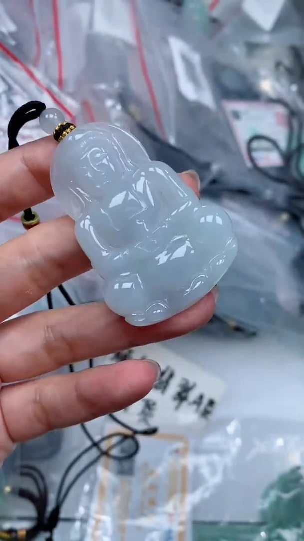颈饰未镶嵌翡翠吊坠