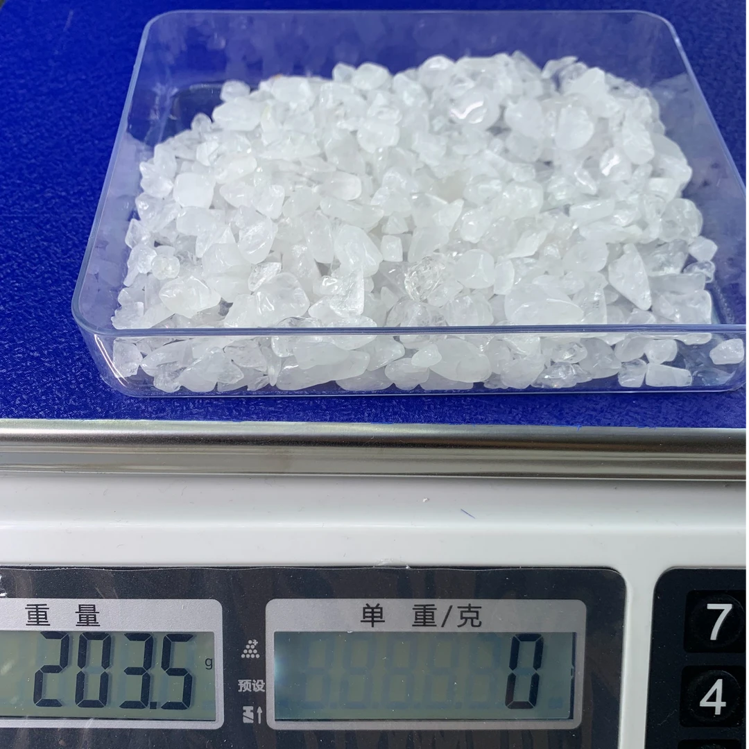 天然白水晶碎石消磁石 恢复能量