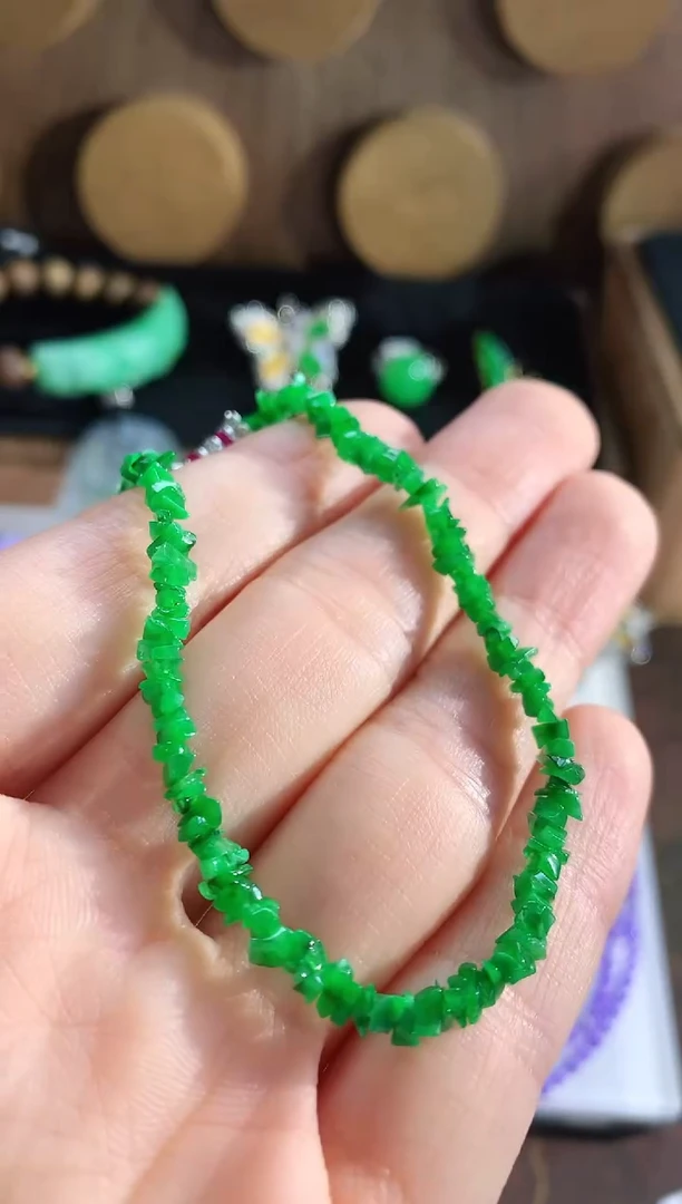 未镶嵌手链翡翠手链