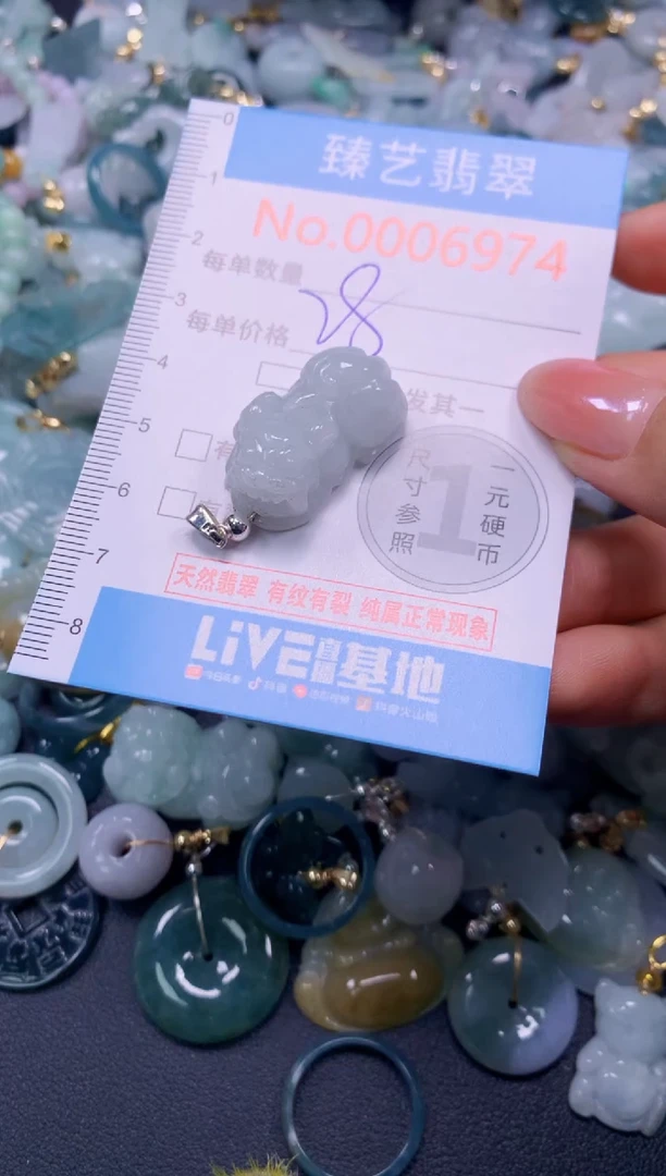 颈饰未镶嵌翡翠6974