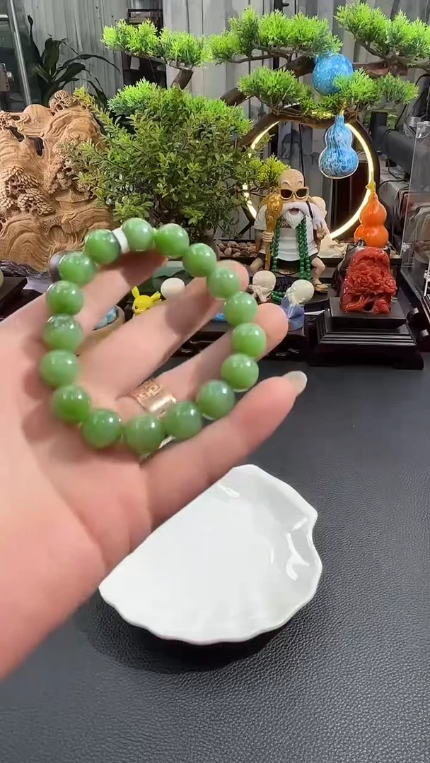 未镶嵌手链和田玉扎**玛 AA1212 多样性发货其一