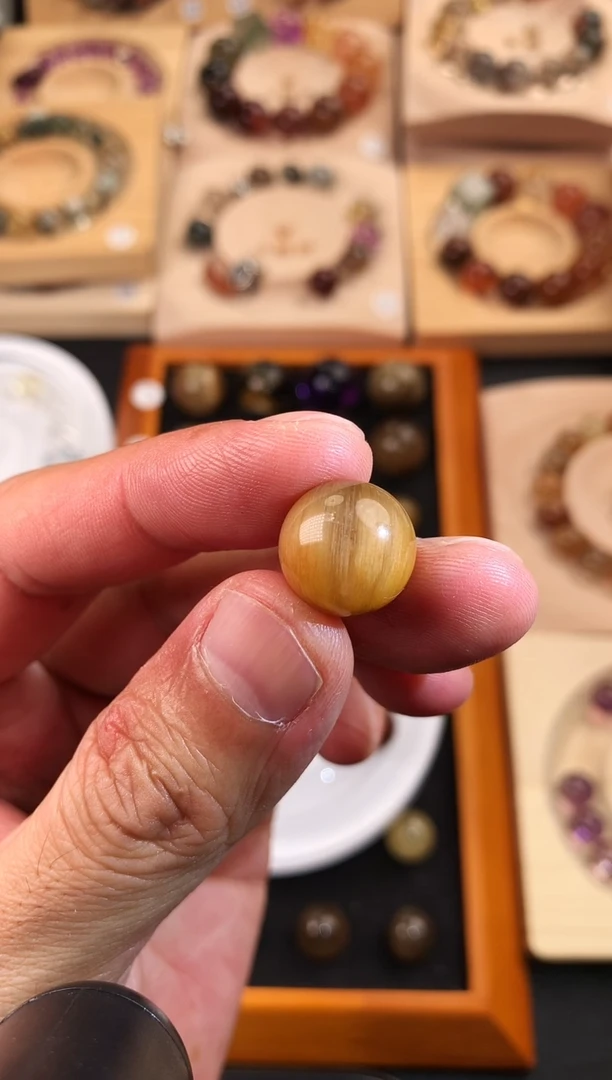 未镶嵌手串水晶ღ****?天然水晶单珠