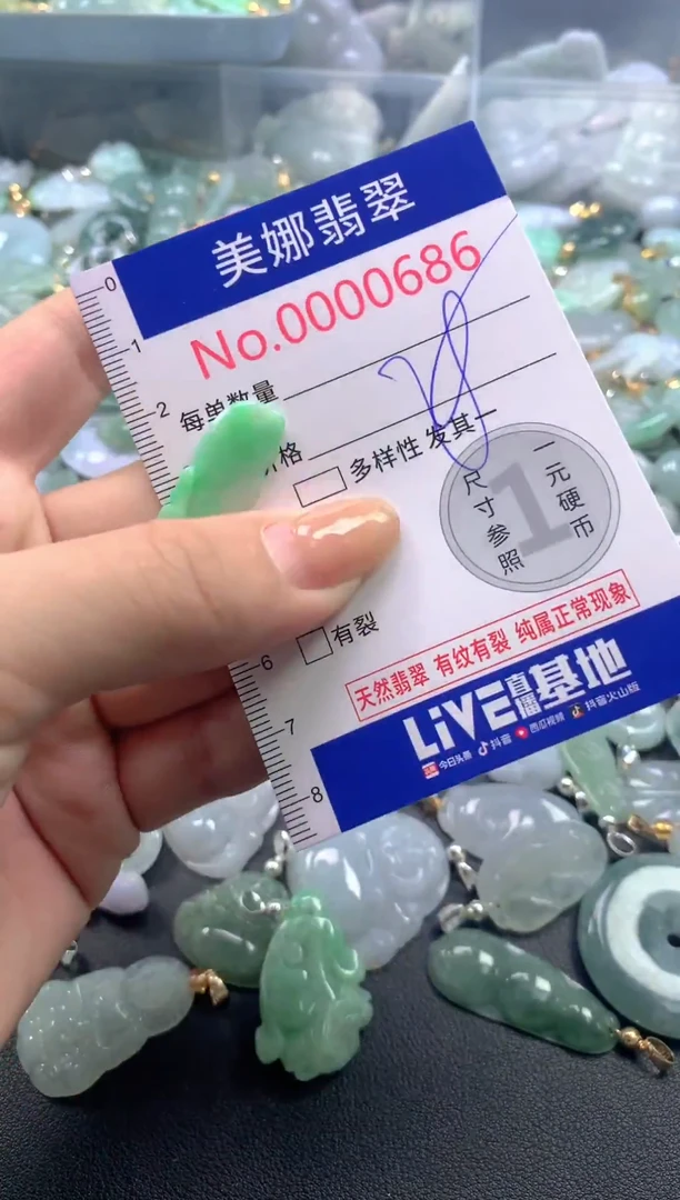 颈饰未镶嵌翡翠686