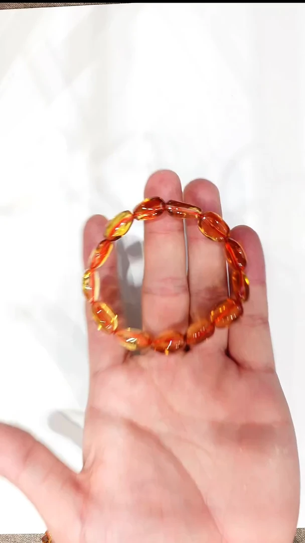 未镶嵌手链水晶黄水晶随形手链