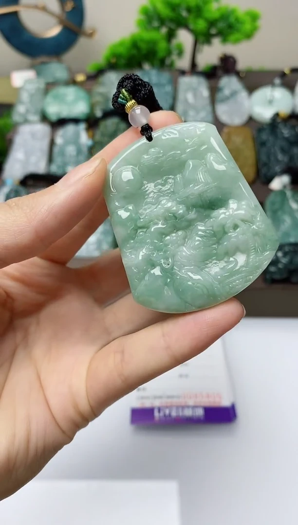 翡翠未镶嵌颈饰多样性一件发货