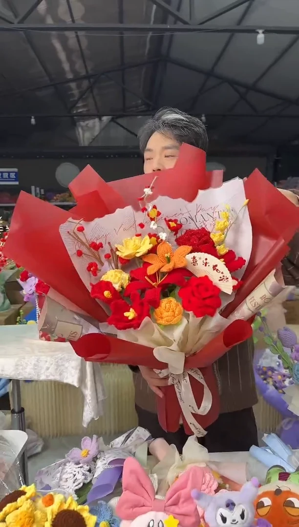 非遗手工花束，孤品清仓！！