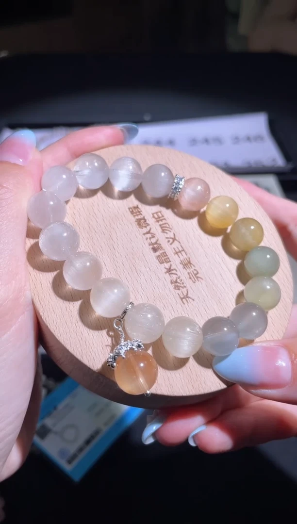 水晶手链未镶嵌244号多样性发货一M 11mm+