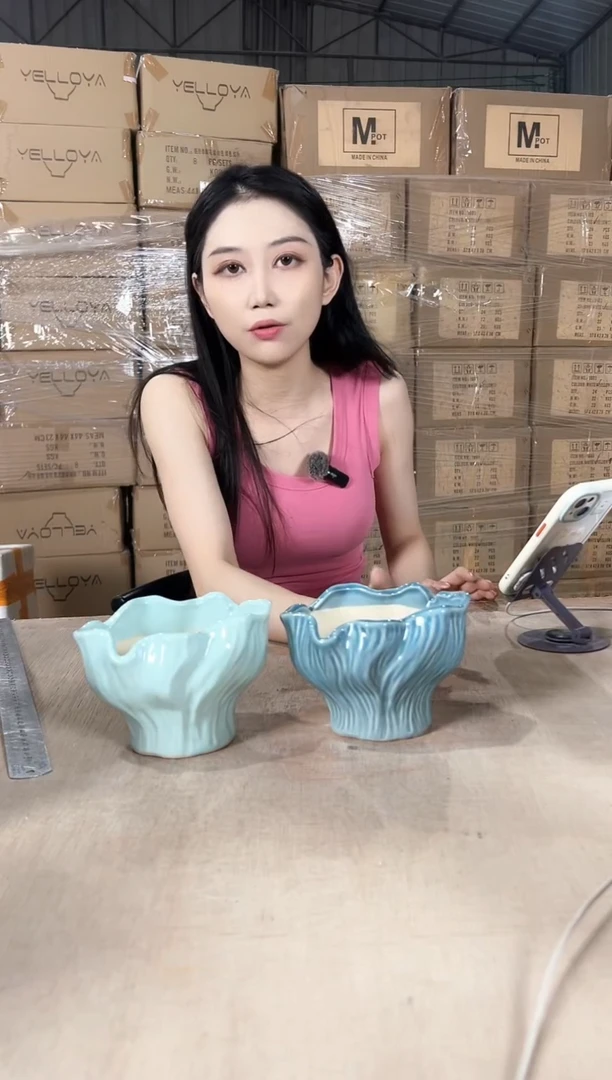 乱口缩脚浅绿+乱口缩脚深蓝15x10x10