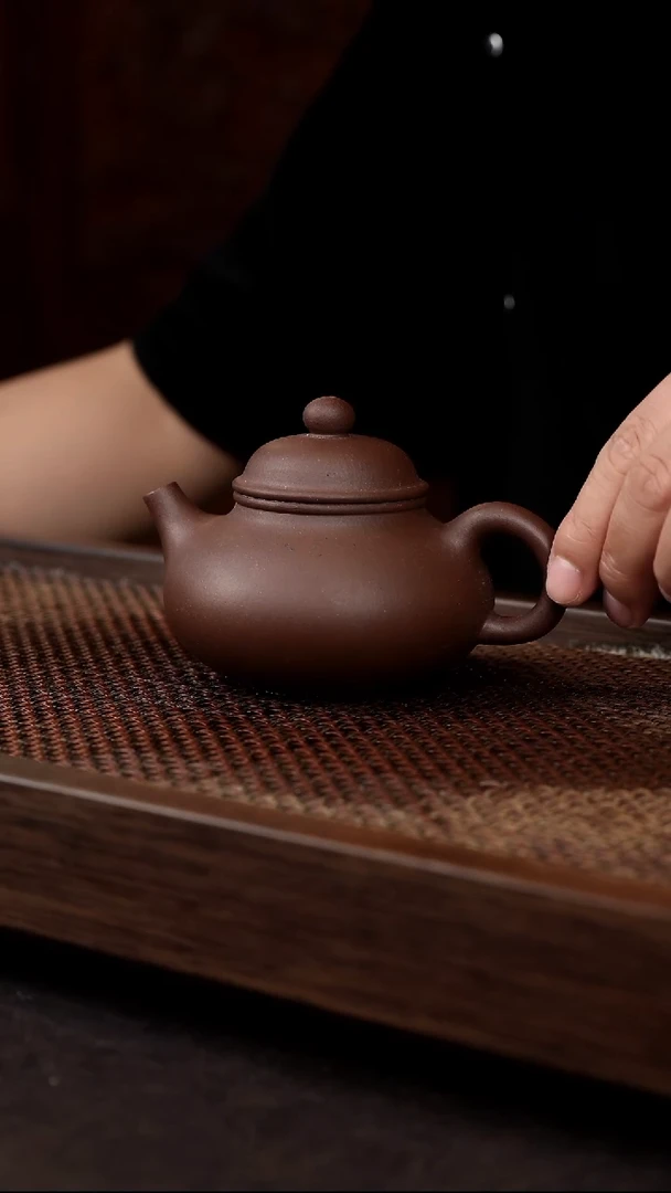 茶壶紫砂紫泥容天