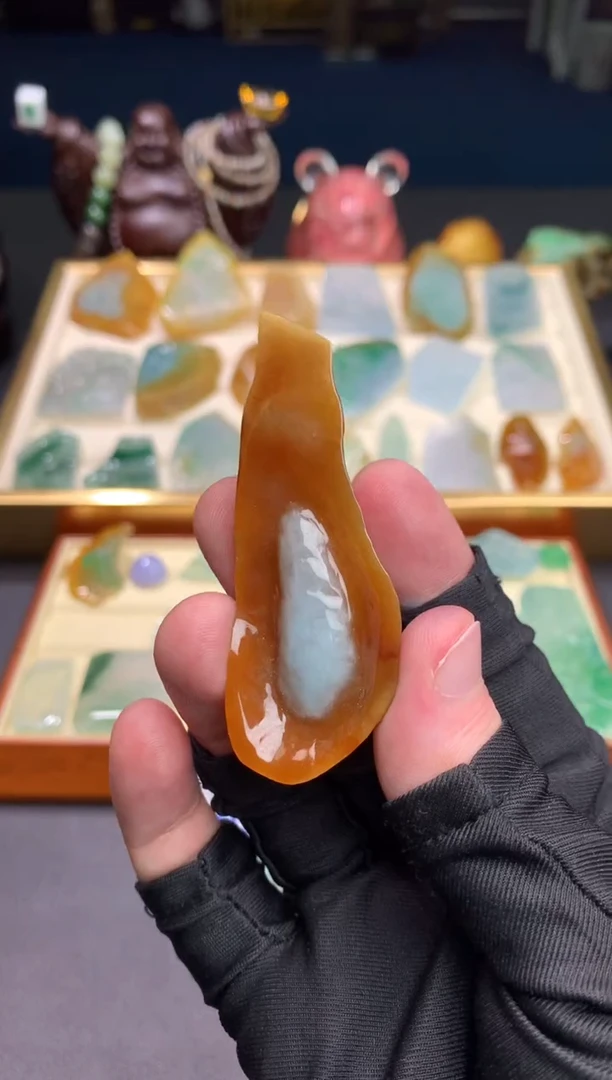未镶嵌定制翡翠天然翡翠裸石（包工）