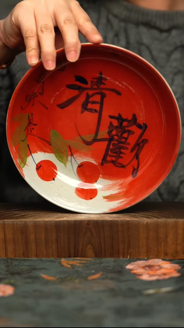 杯釉下彩手工手绘同款陶器