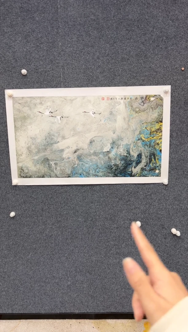 【闪购商品】国画2.13-王夫怀-3尺山水-015