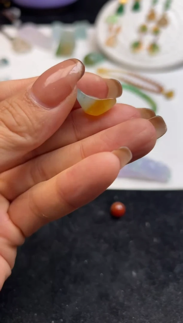 未镶嵌定制翡翠阿****?元宝450+45