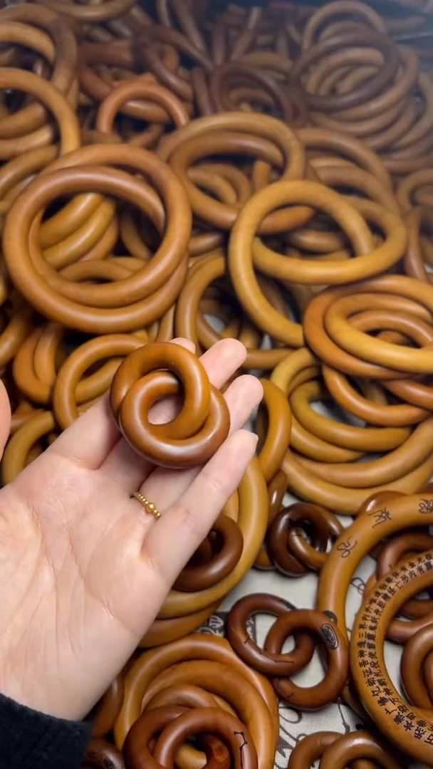 【闪购商品】枣木雷击枣木乾坤圈内径20一物一拍