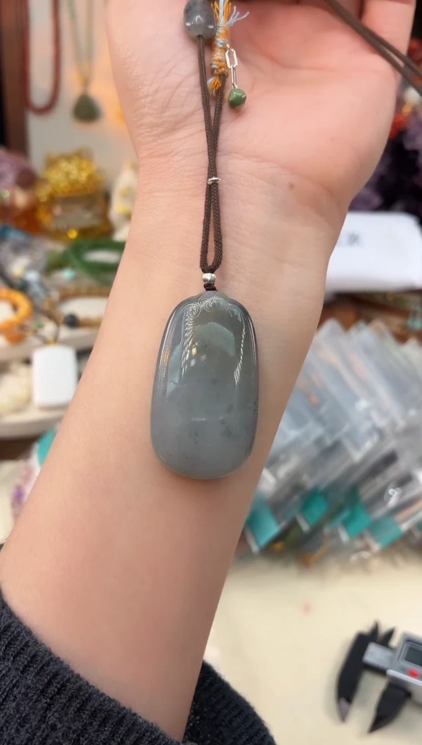 未镶嵌和田玉吊坠@@E921D019053