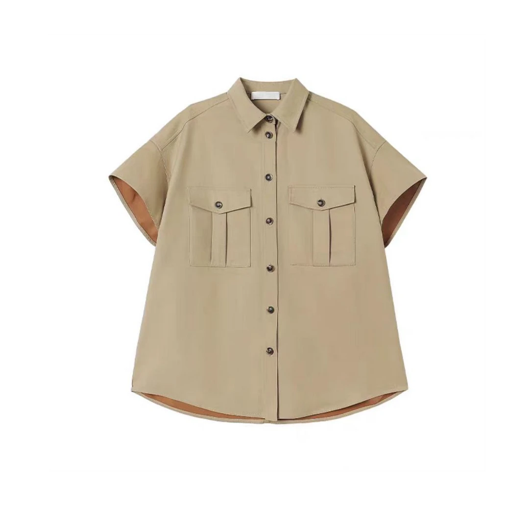 UHOOWU 廓形衬衫马甲25年春款SH0515711——1880