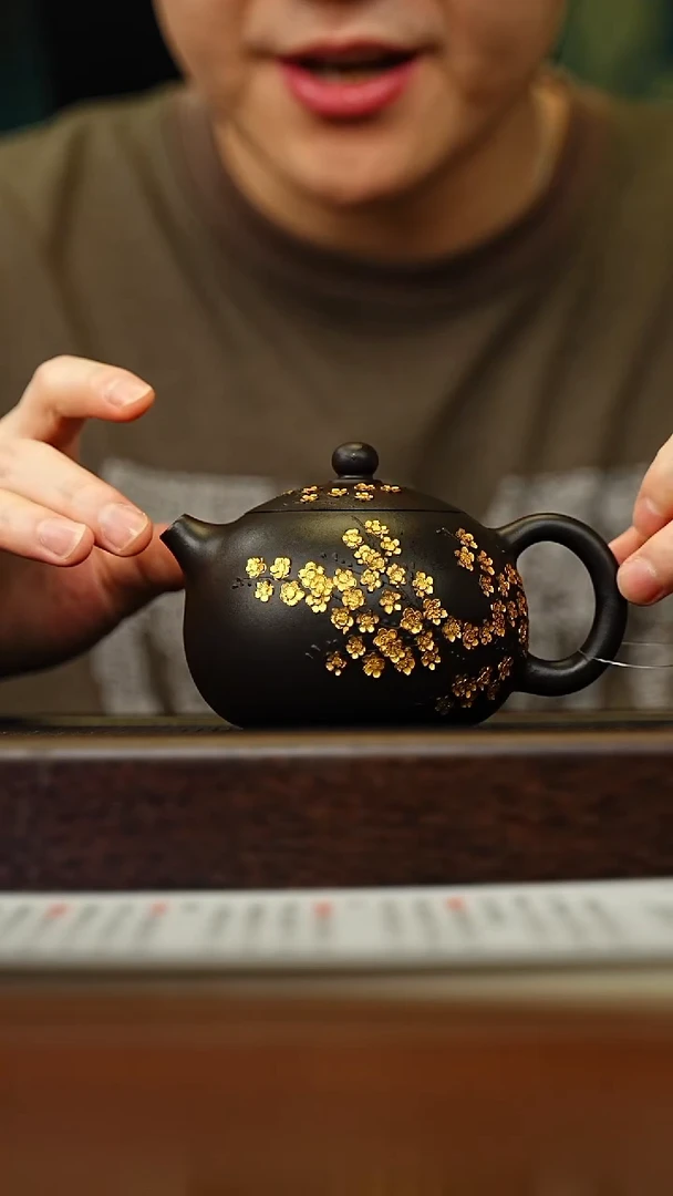 茶壶紫砂宜兴原矿 手工 紫砂壶容量280CC