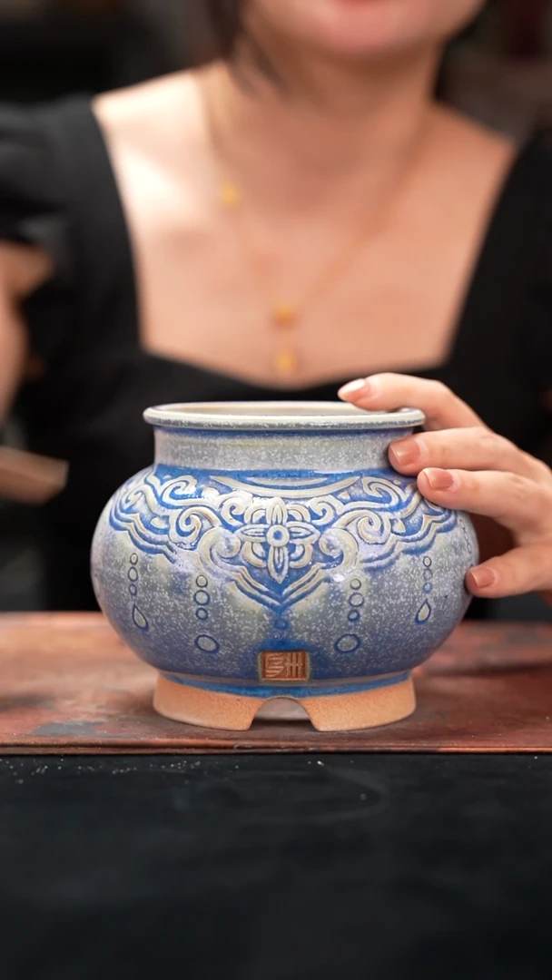 8-11-045花盆口径8.5